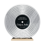 Custom Song Lyrics & Upload Photos Silver, Acrylic Record