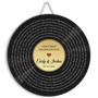 Custom Song Lyrics, Customizable Song Name And Text, Vinyl Record Style, Round Wood Sign