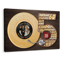 Personalized 5th Anniversary Vinyl Record Photo Canvas